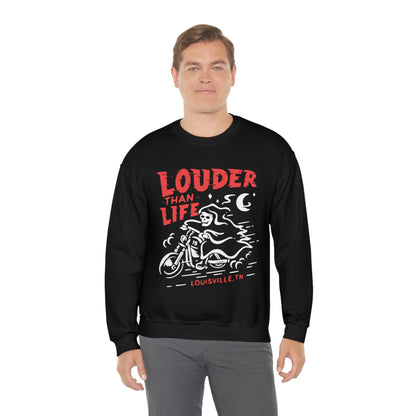 louder than life Crewneck Sweatshirt