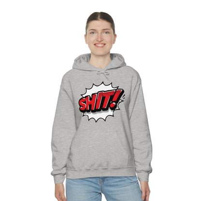 Shit! colorful graphic Hoodie