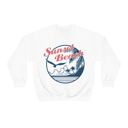 Sunset Beach Crewneck Sweatshirt