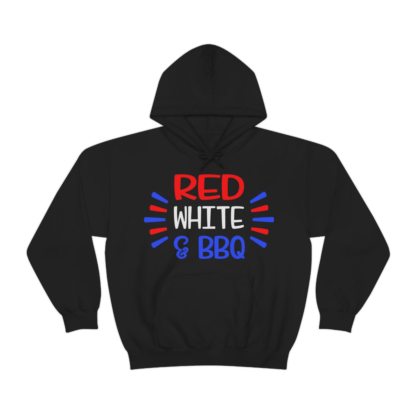 Red White BBQ Hoodie