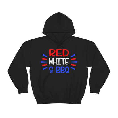 Red White BBQ Hoodie