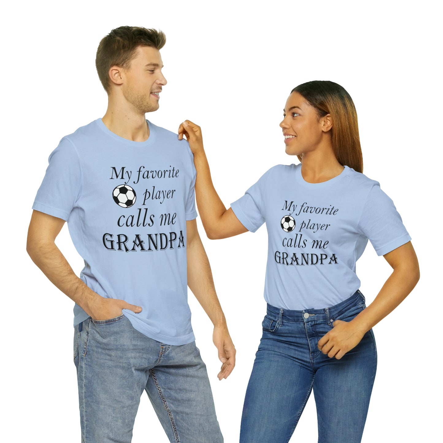 Grandpa Favorite Soccer Player T-Shirt