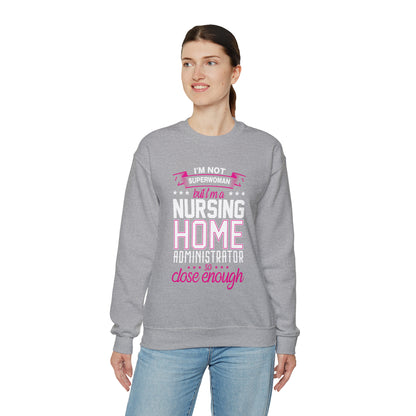 I'm not a superwoman but close enough Crewneck Sweatshirt