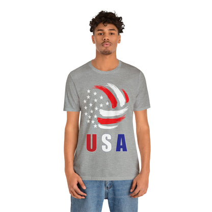 USA Volleyball Flag T-Shirt