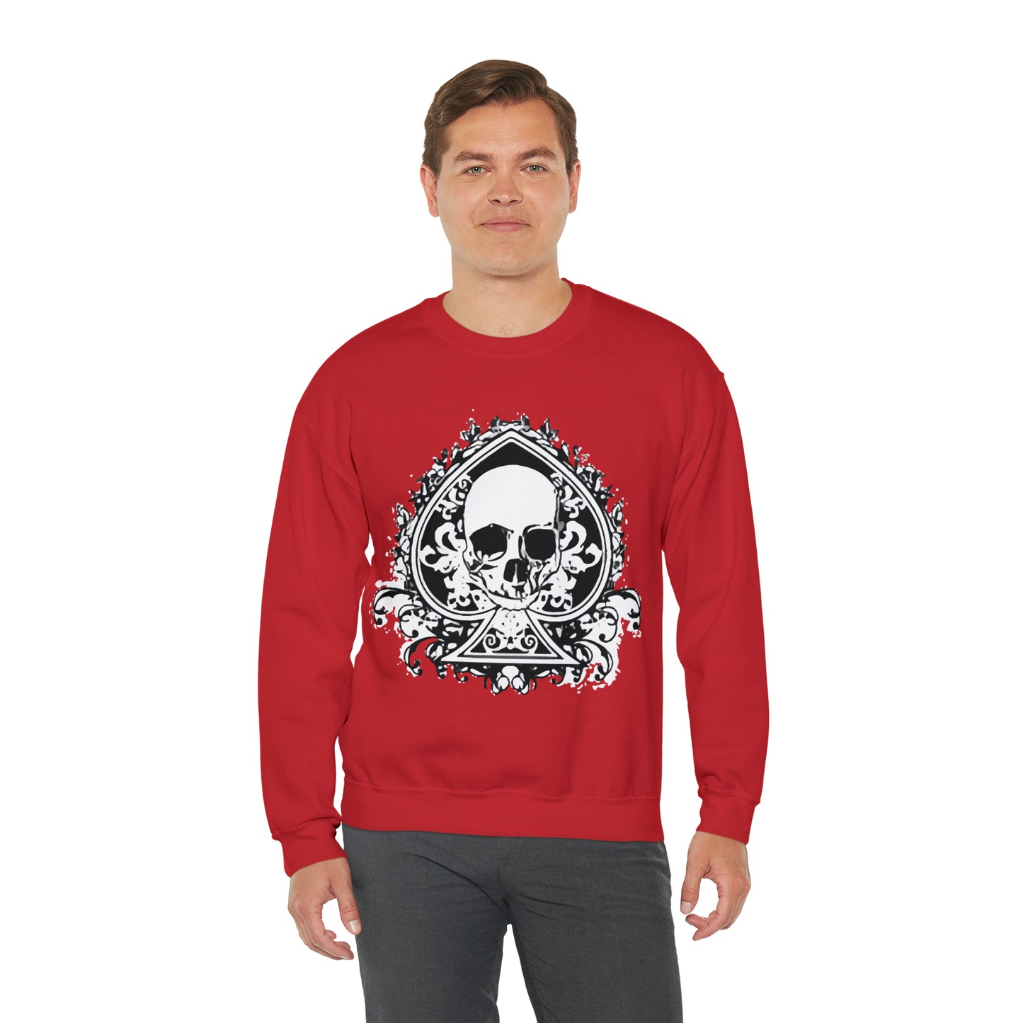 Ace of skull Crewneck Sweatshirt