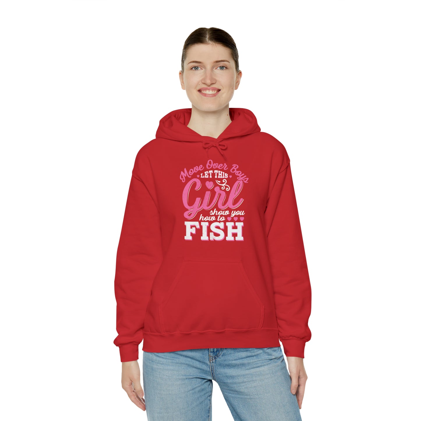 Girl Fishing Hoodie