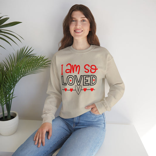 I am So Loved Crewneck Sweatshirt