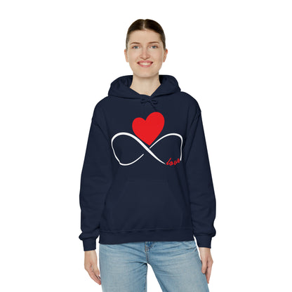 Love Infinity Heart Hoodie