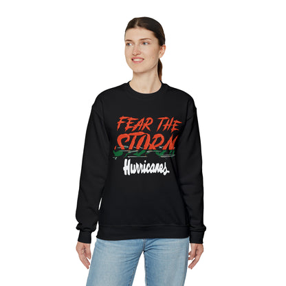 Fear the storm Hurricanes Crewneck Sweatshirt