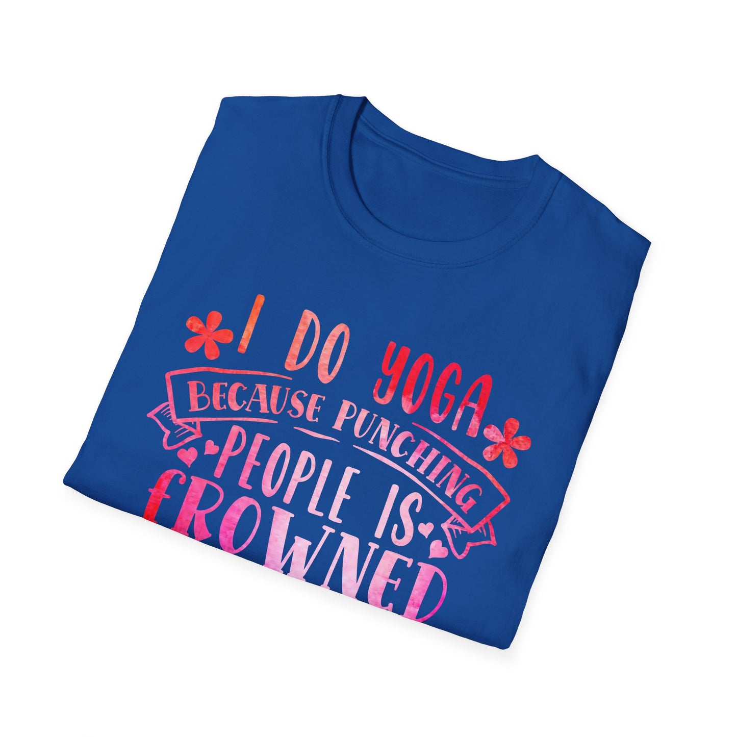 Yoga vs punching people T-Shirt