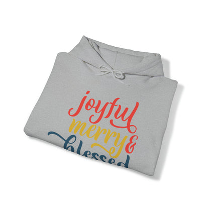 Joyful-Merry-blessed Christmas Hoodie