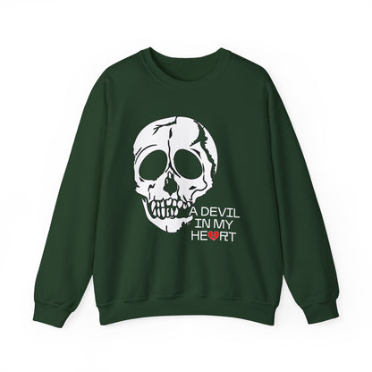 A devil in my heart Crewneck Sweatshirt