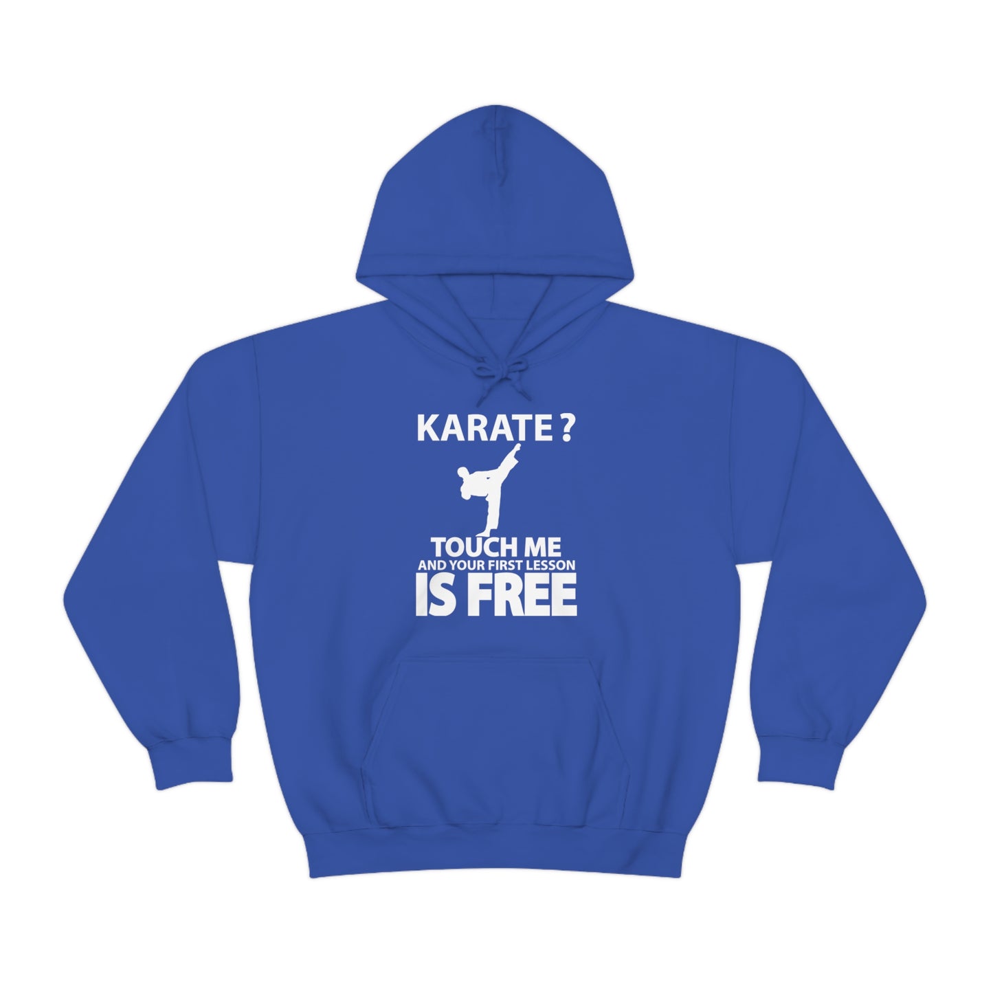 karate first lesson free Hoodie