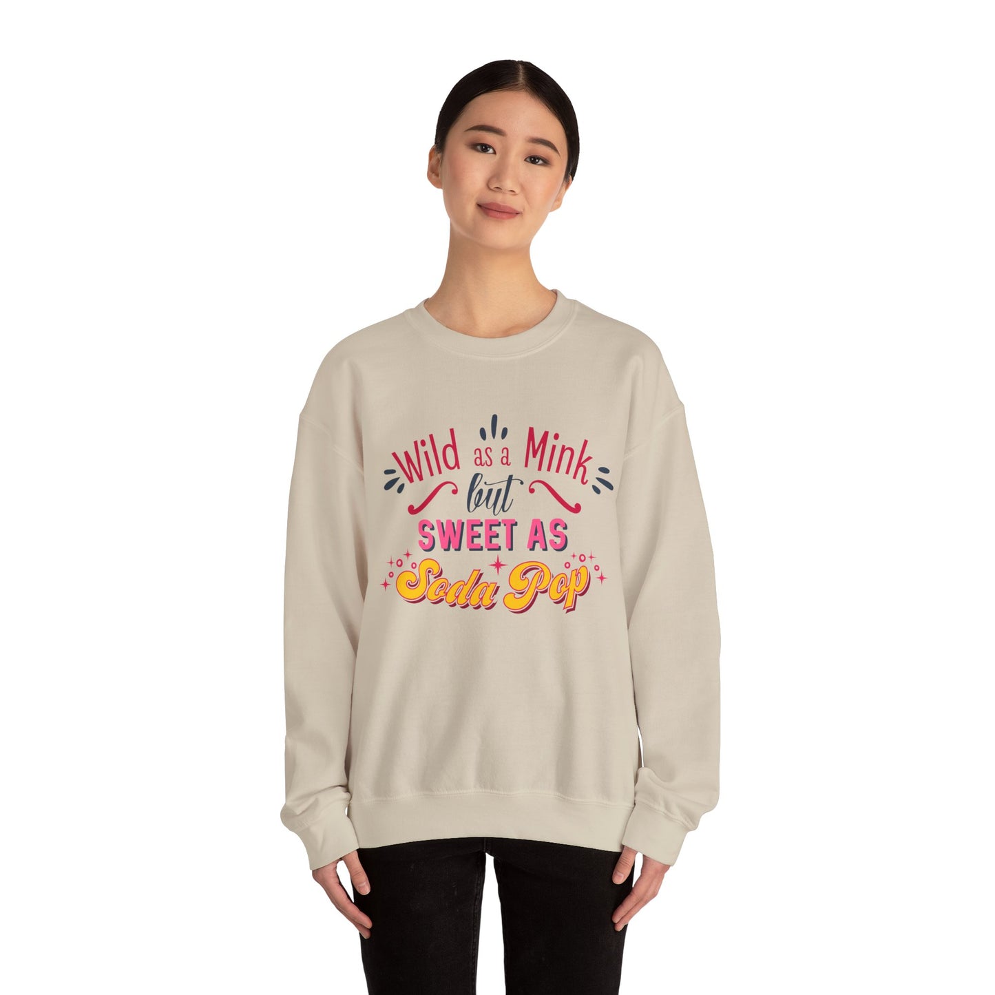 Wild as a MINK Cut Files Crewneck Sweatshirt