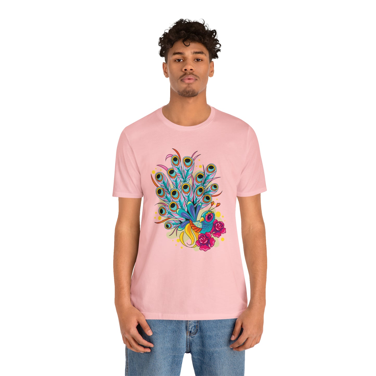 Colorful Peacock T-Shirt