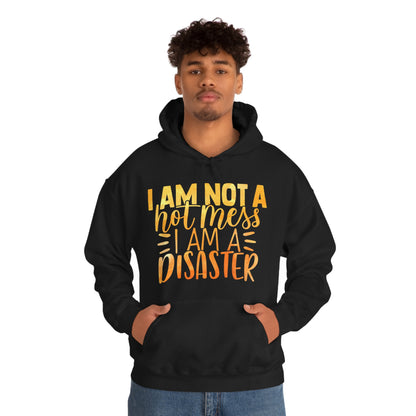 I Am Not A Hot Mess I Am A Disaster Hoodie