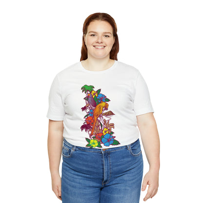 Parrot Jungle Floral T-Shirt