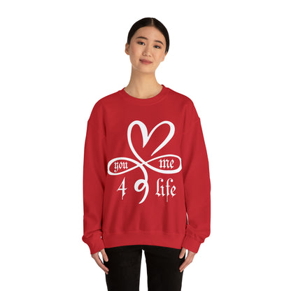 You & Me 4 life Crewneck Sweatshirt