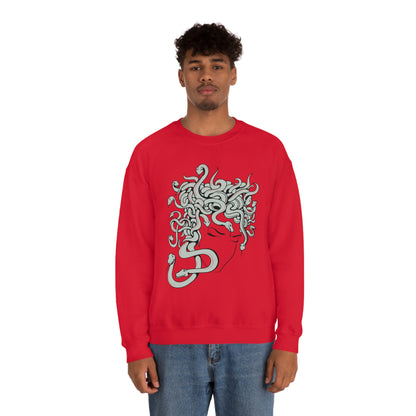 Snake Face Crewneck Sweatshirt