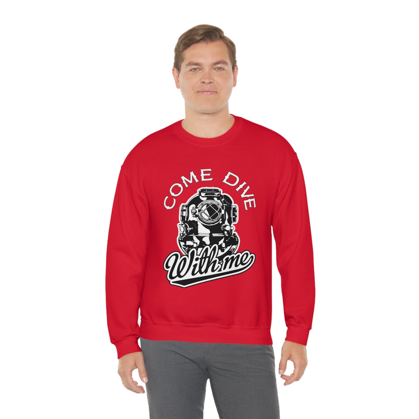 Dive with me Crewneck Sweatshirt