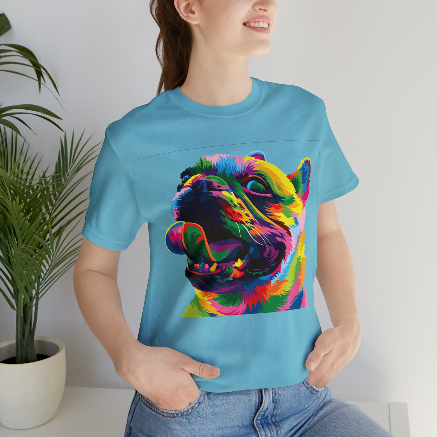 Colorful Dog T-Shirt