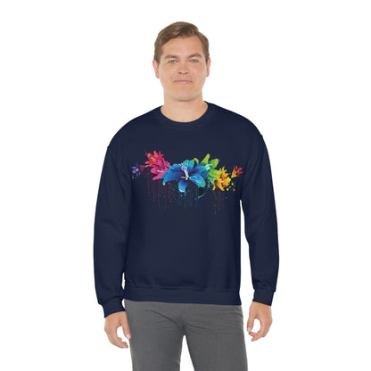 Beautiful colorful flowers Crewneck Sweatshirt