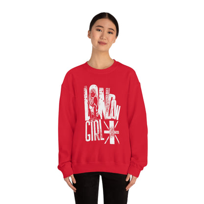 London Girl Crewneck Sweatshirt