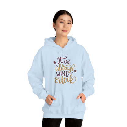 It_is_always_wine_oclock Hoodie