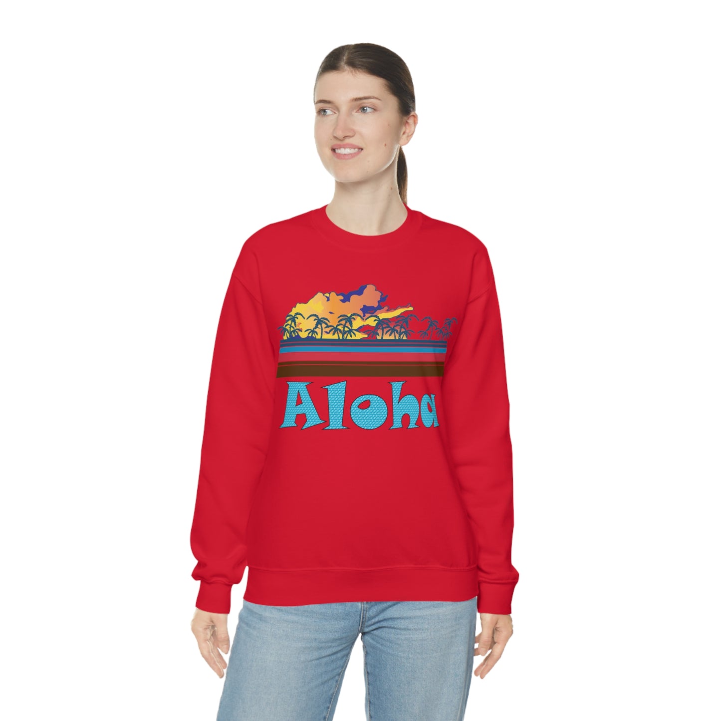 Aloha Beach Crewneck Sweatshirt