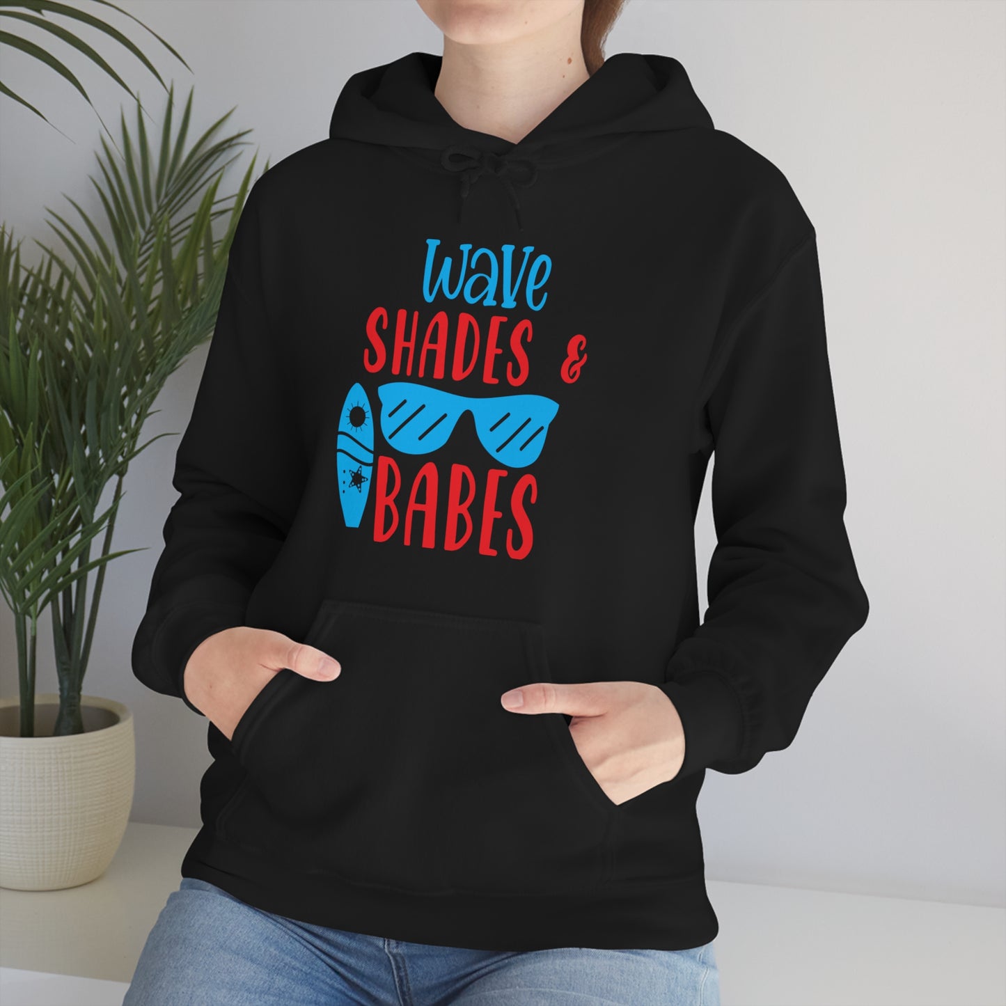 Wave Shades and Babes Hoodie