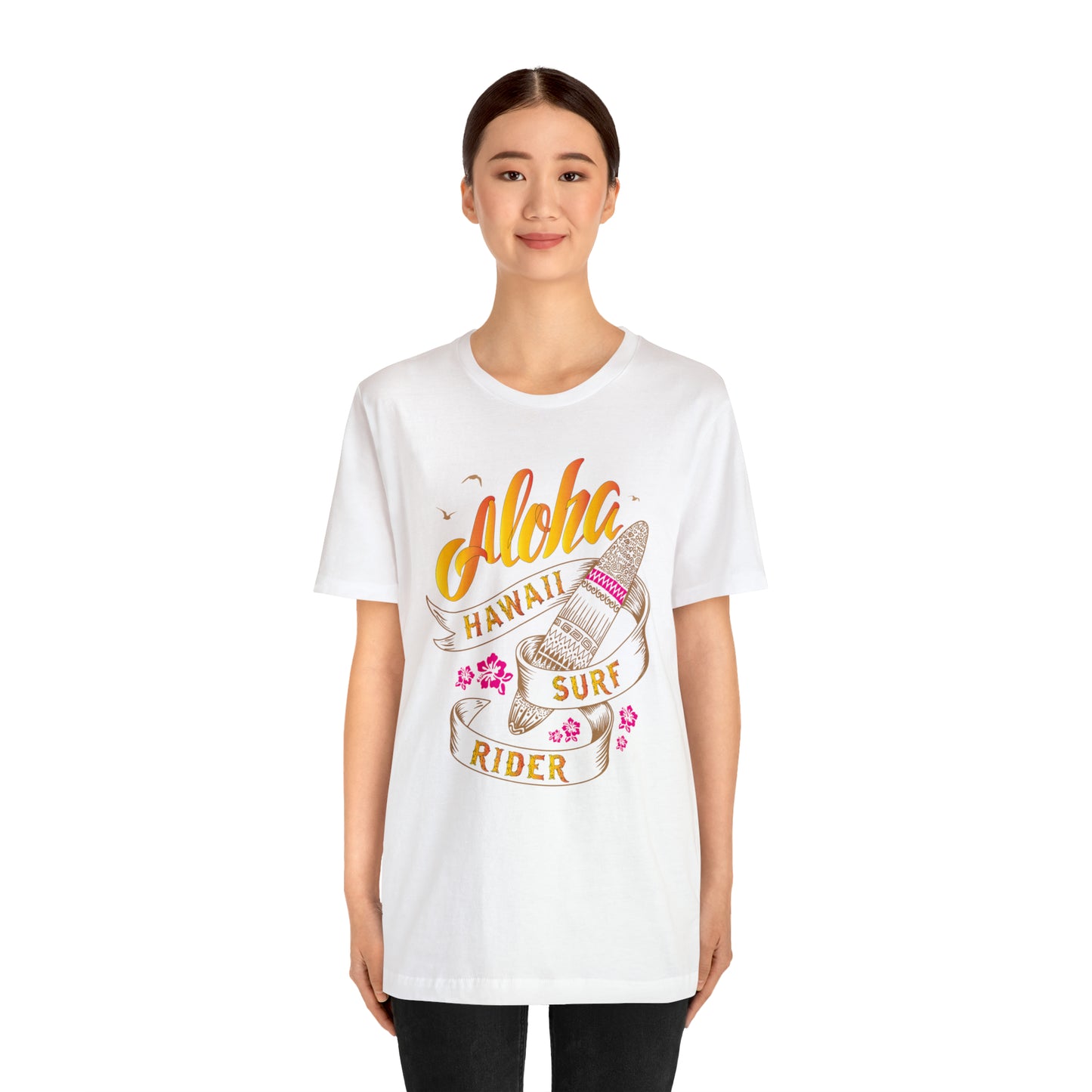 Aloha Hawaii Surf Rider T-Shirt