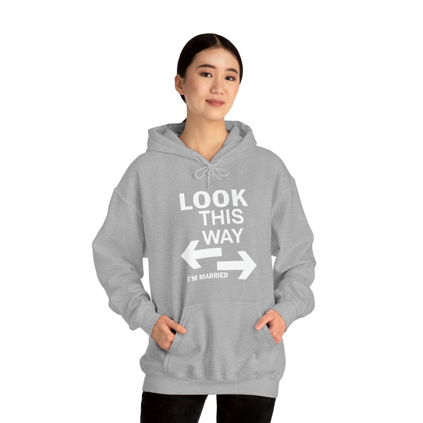 Look this way I'm Married Hoodie