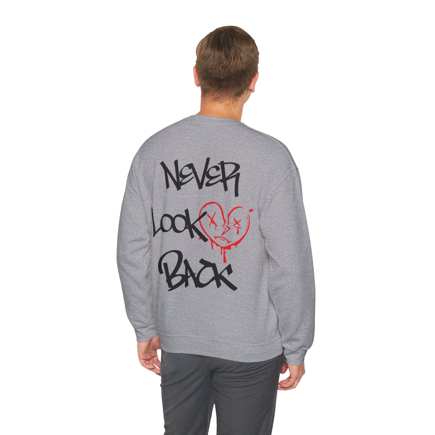 Never look back Crewneck Sweatshirt