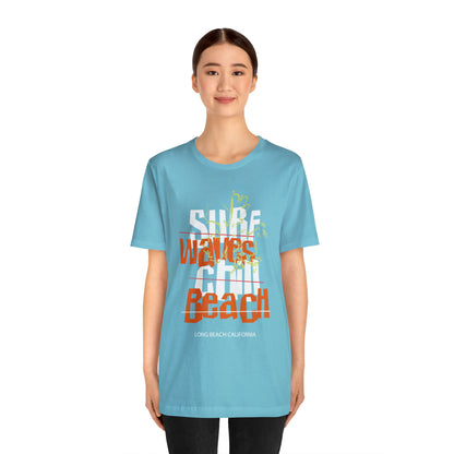 Surf Waves Chill Beach T-Shirt