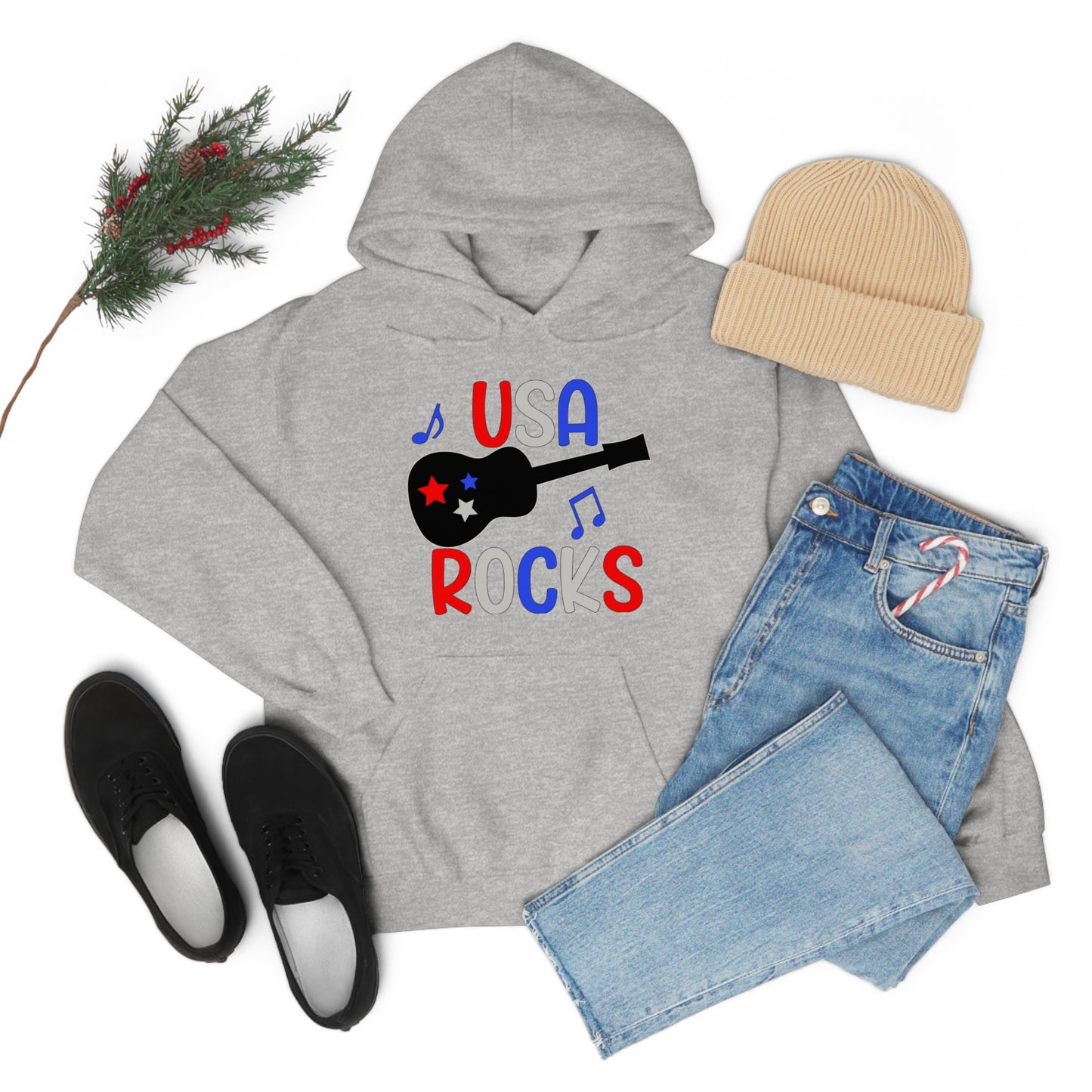 USA-Rocks Hoodie