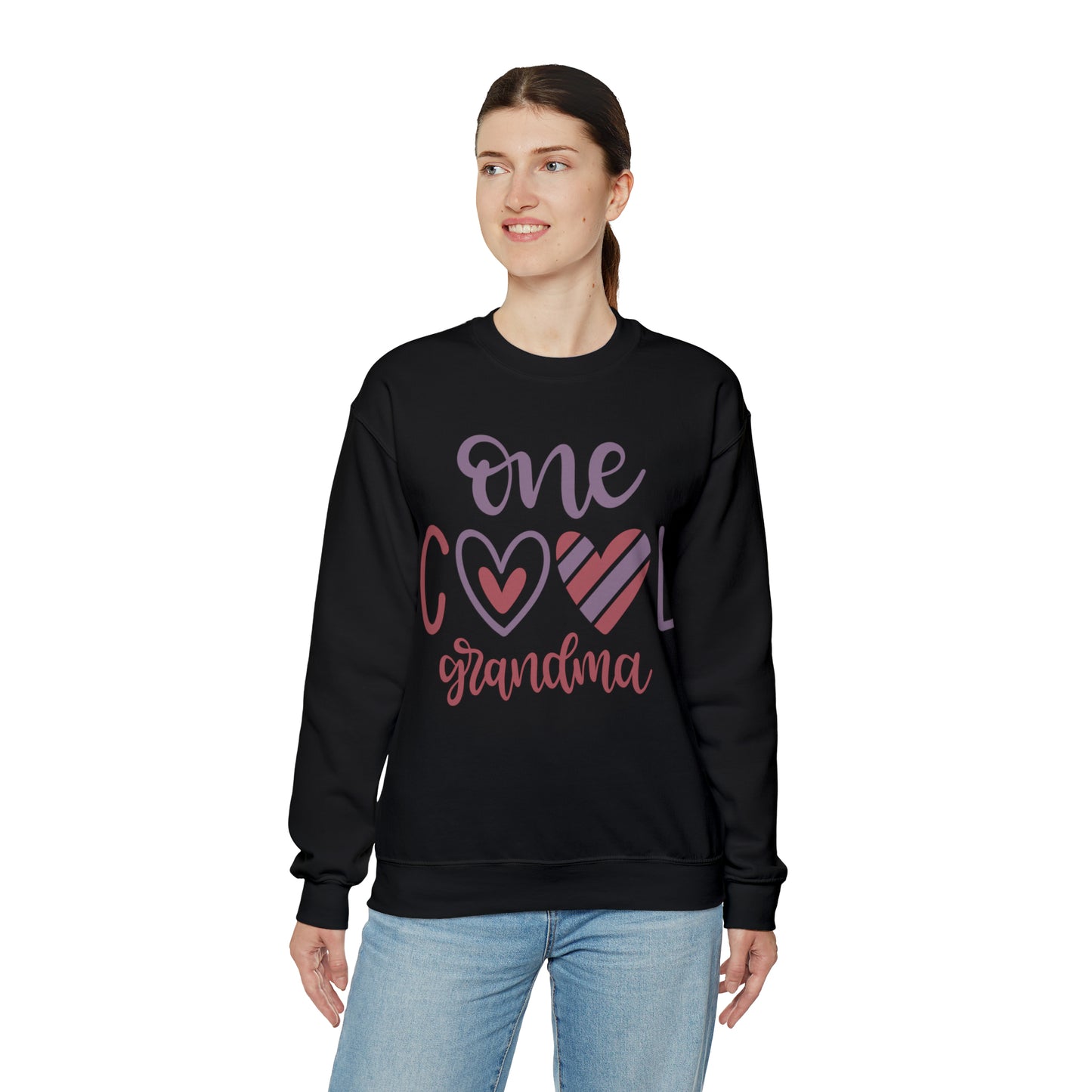 one_cool_grandma Crewneck Sweatshirt