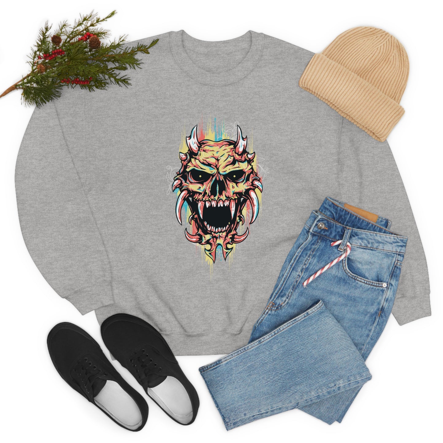 Monster Devil Crewneck Sweatshirt