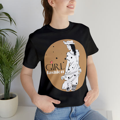 Polka dot Girl fashion T-Shirt