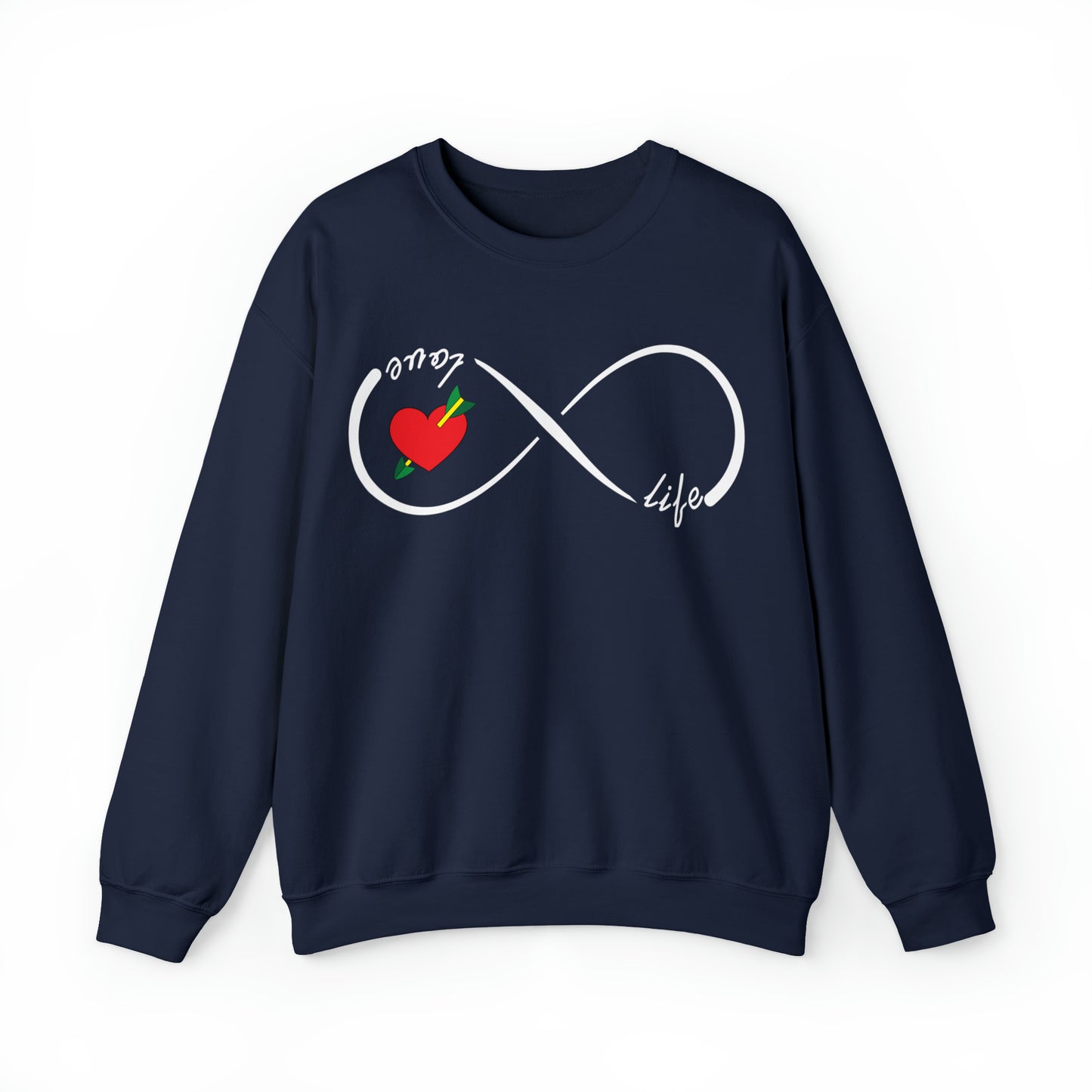 Love life infinity Crewneck Sweatshirt