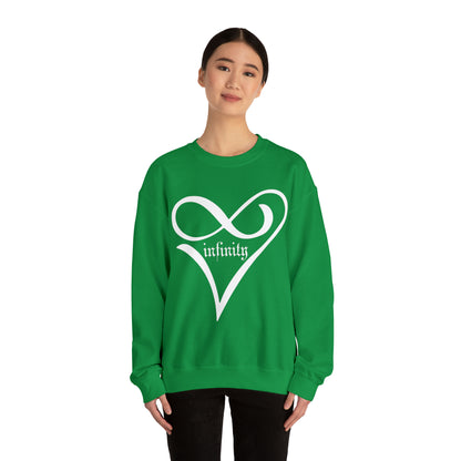 Infinity Love Heart symbol Crewneck Sweatshirt