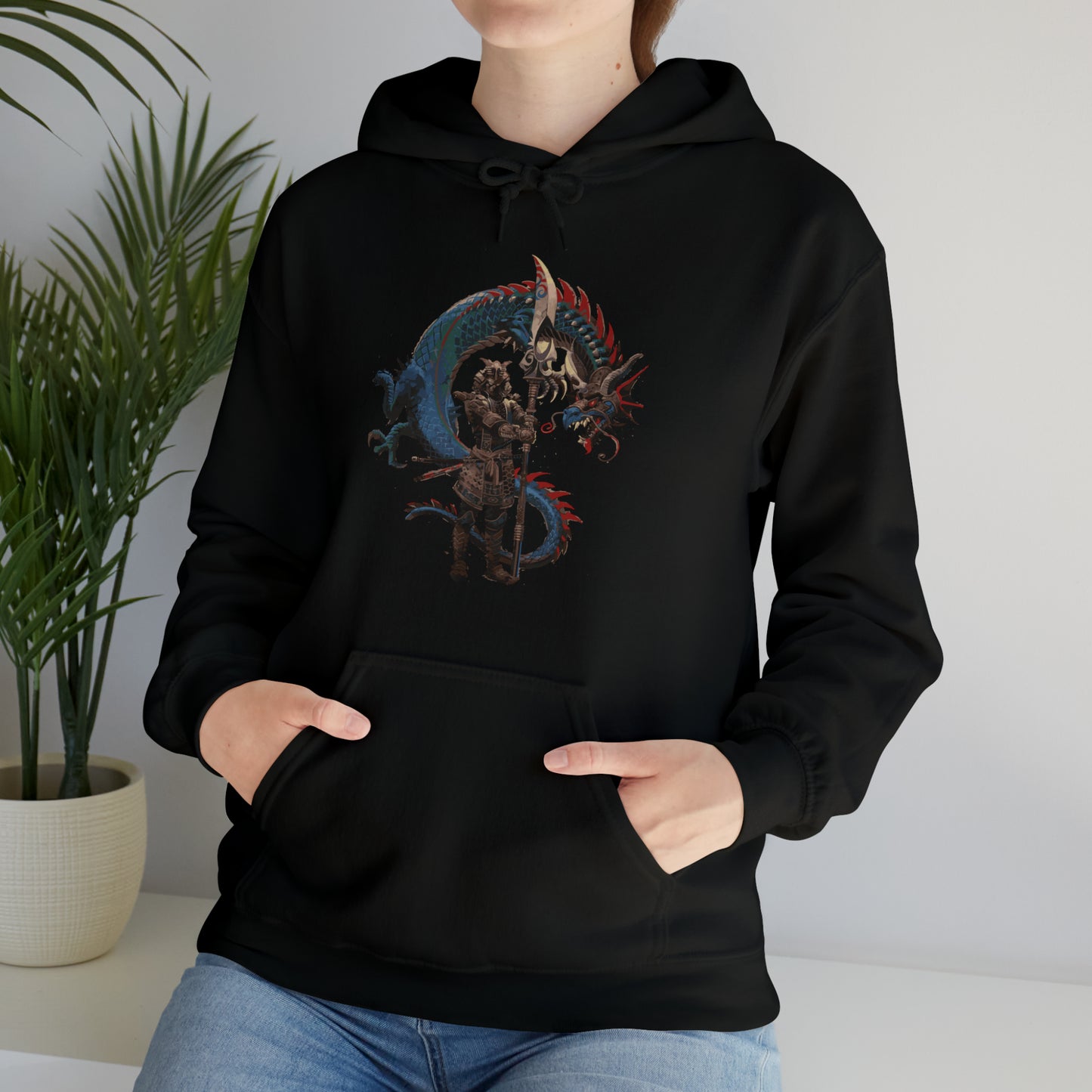 Colorful dragon guardian Hoodie