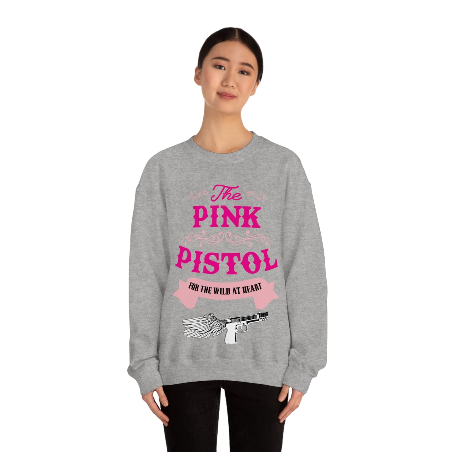 The Pink Pistol Crewneck Sweatshirt