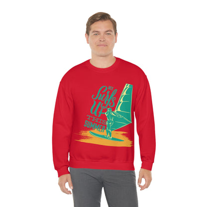 Hey Surfs Up Crewneck Sweatshirt