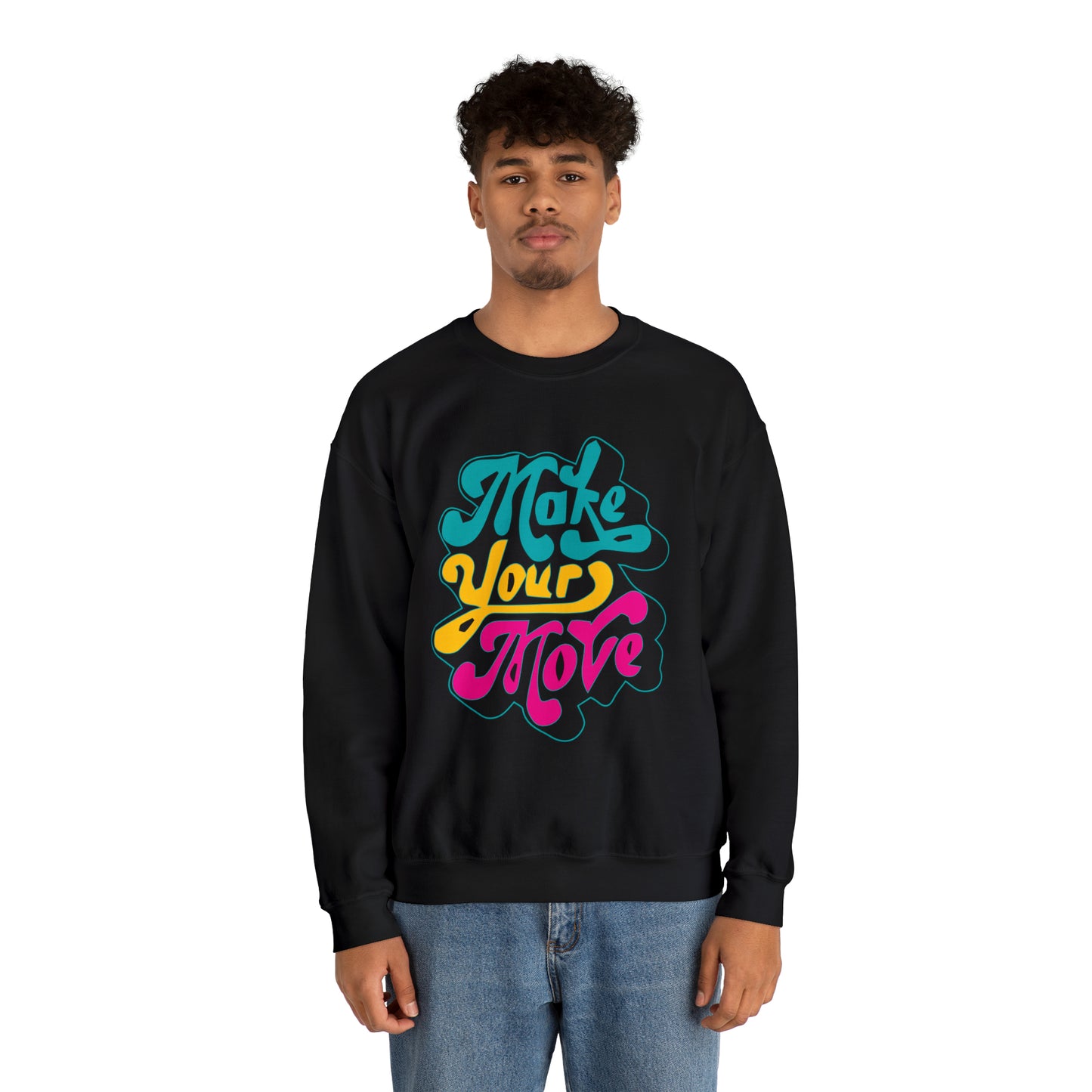 Make your move Crewneck Sweatshirt