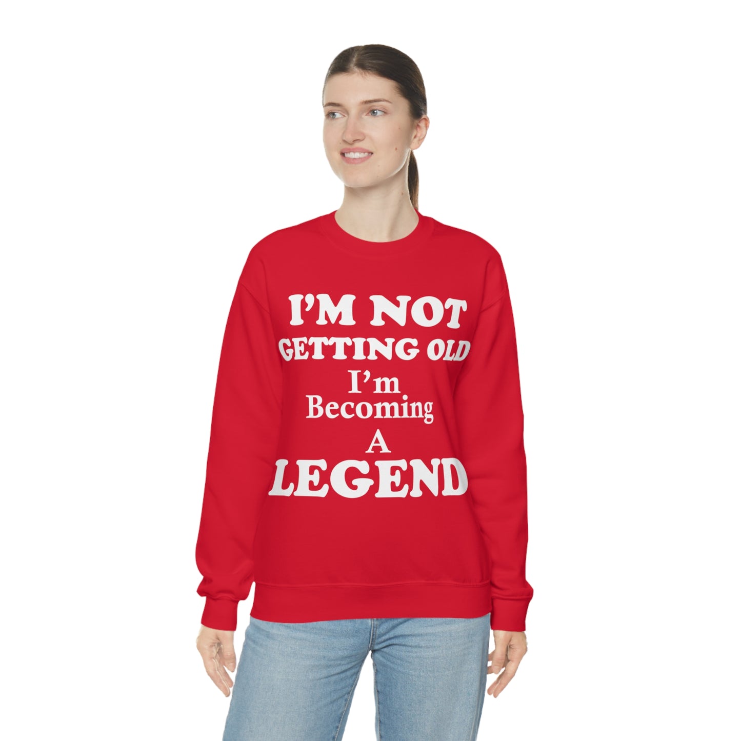 Becoming a legend Crewneck Sweatshirt