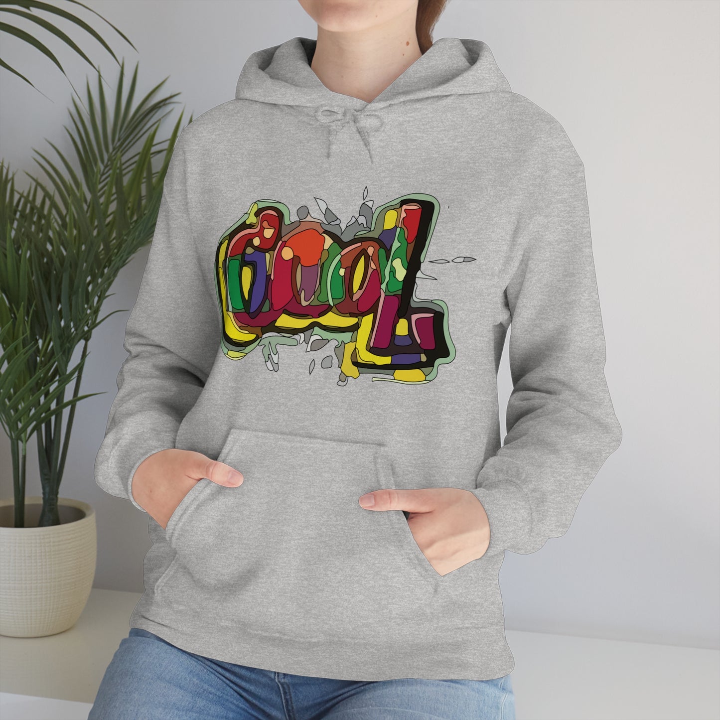 Colorful Cool graffiti Hoodie