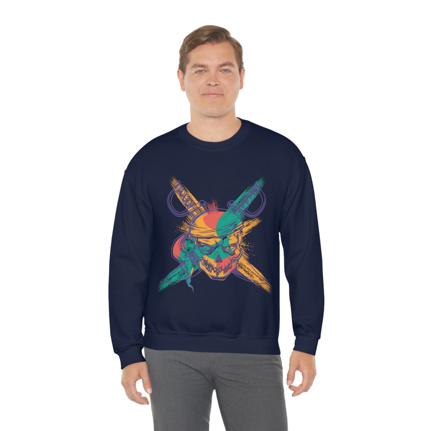 Cool Pirate Crewneck Sweatshirt