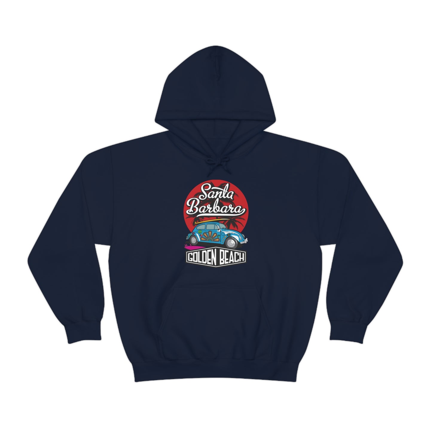 Golden Beach Buggy Hoodie