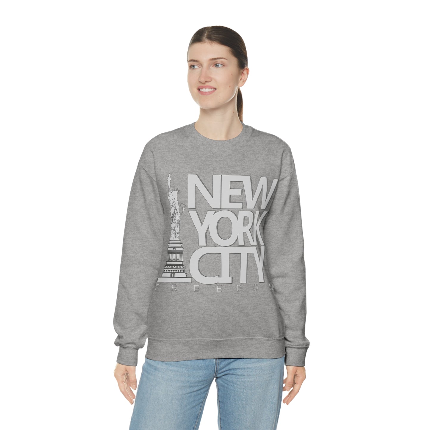 NYC Freedom Tee Crewneck Sweatshirt