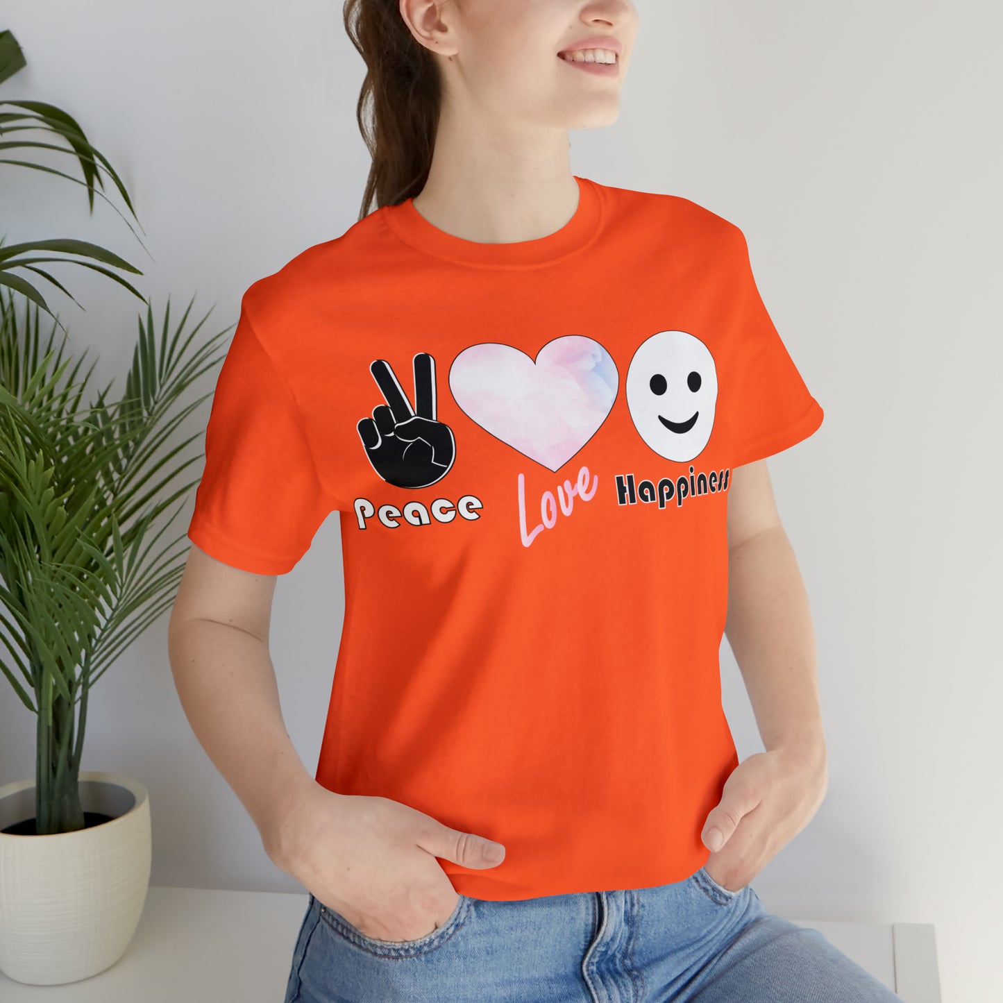 Peace-Love-Happiness T-Shirt